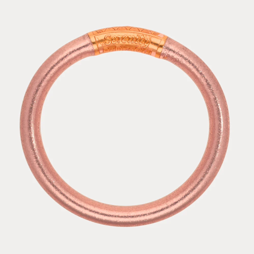 Rose Gold Tzubbie All Weather Bangle® (Awb®) - Serenity Prayer (Copy)