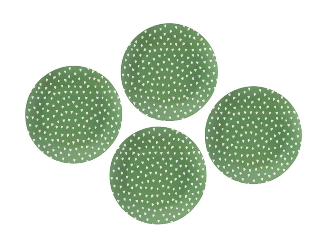 Set of 4 Primavera Appetizer Plates