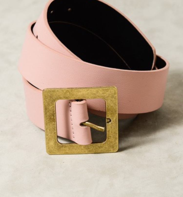 Square Vegan Belt