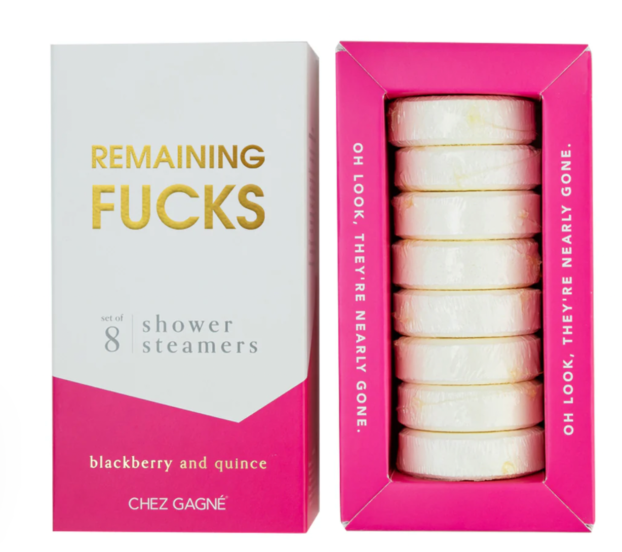 Remaining Fucks Shower Steamers *FINAL SALE