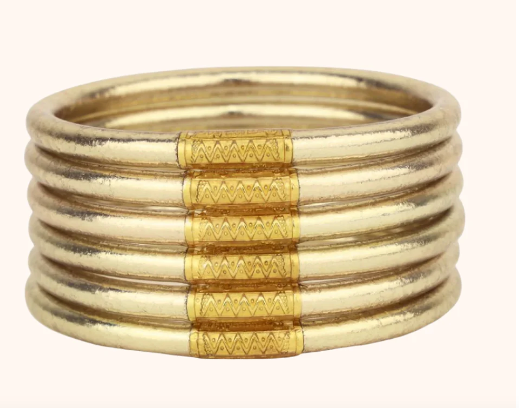 ETOILE ALL WEATHER BANGLES® (SET OF 6) - SERENITY PRAYER