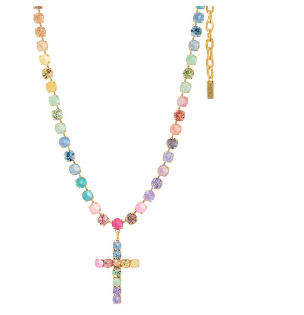 TOVA Mini Donatella Necklace in Fairy Dust