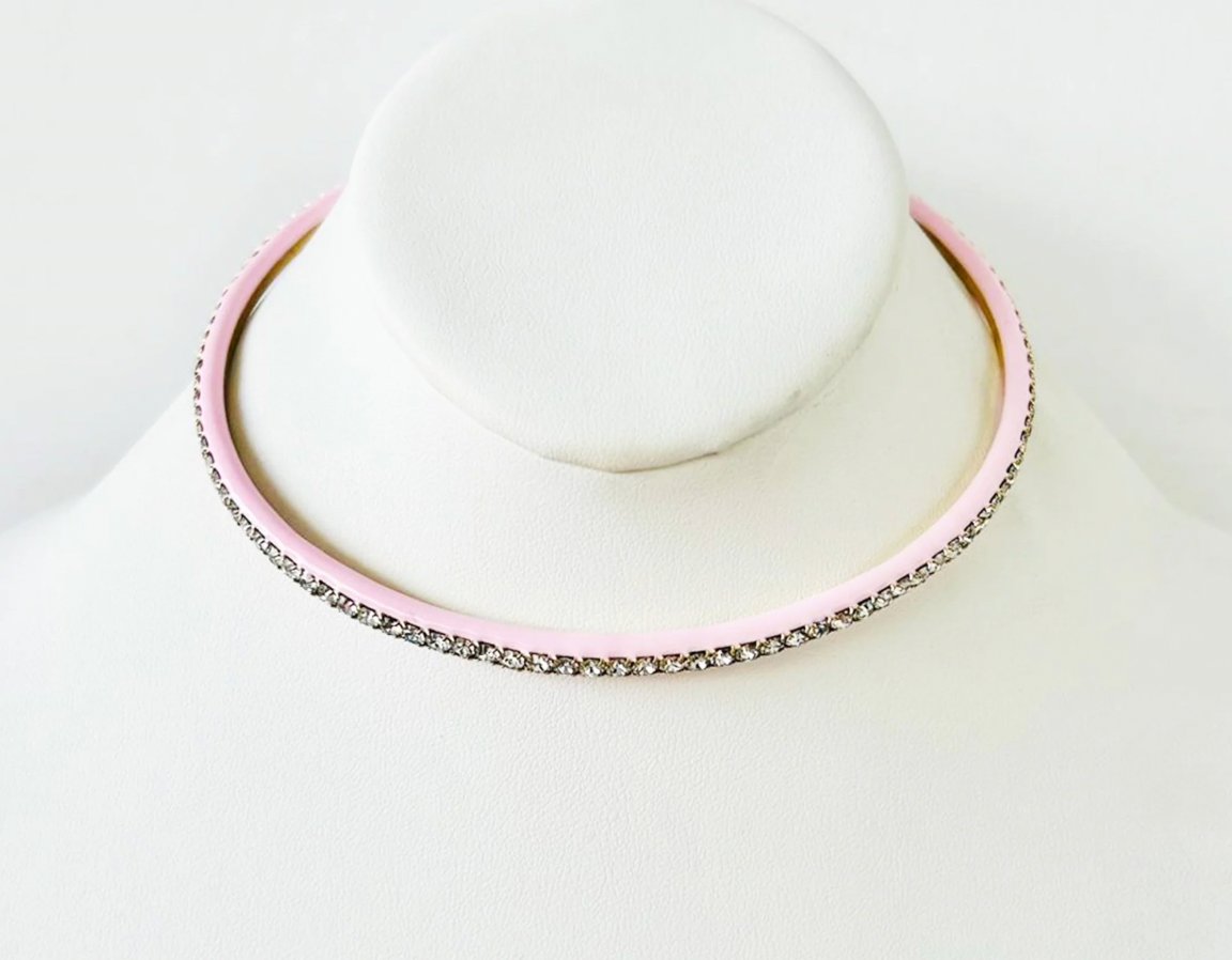 TOVA Helly Choker in Fairy Dust-Roselune