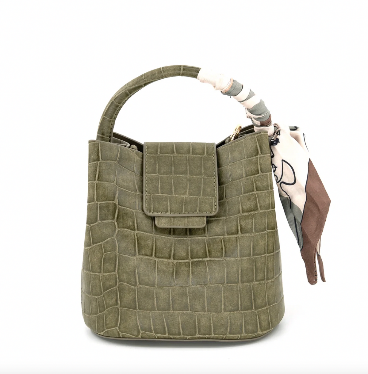 The Wellington Croc Bucket Bag