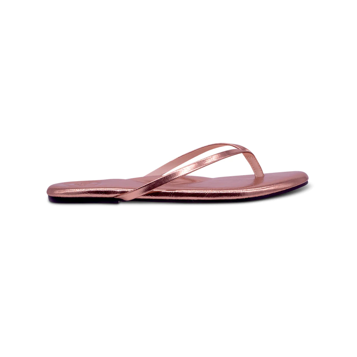 Solei Sea Flip Flops - Metallic Rose Gold