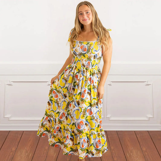 Boil Toil Tie Top Dress Dress