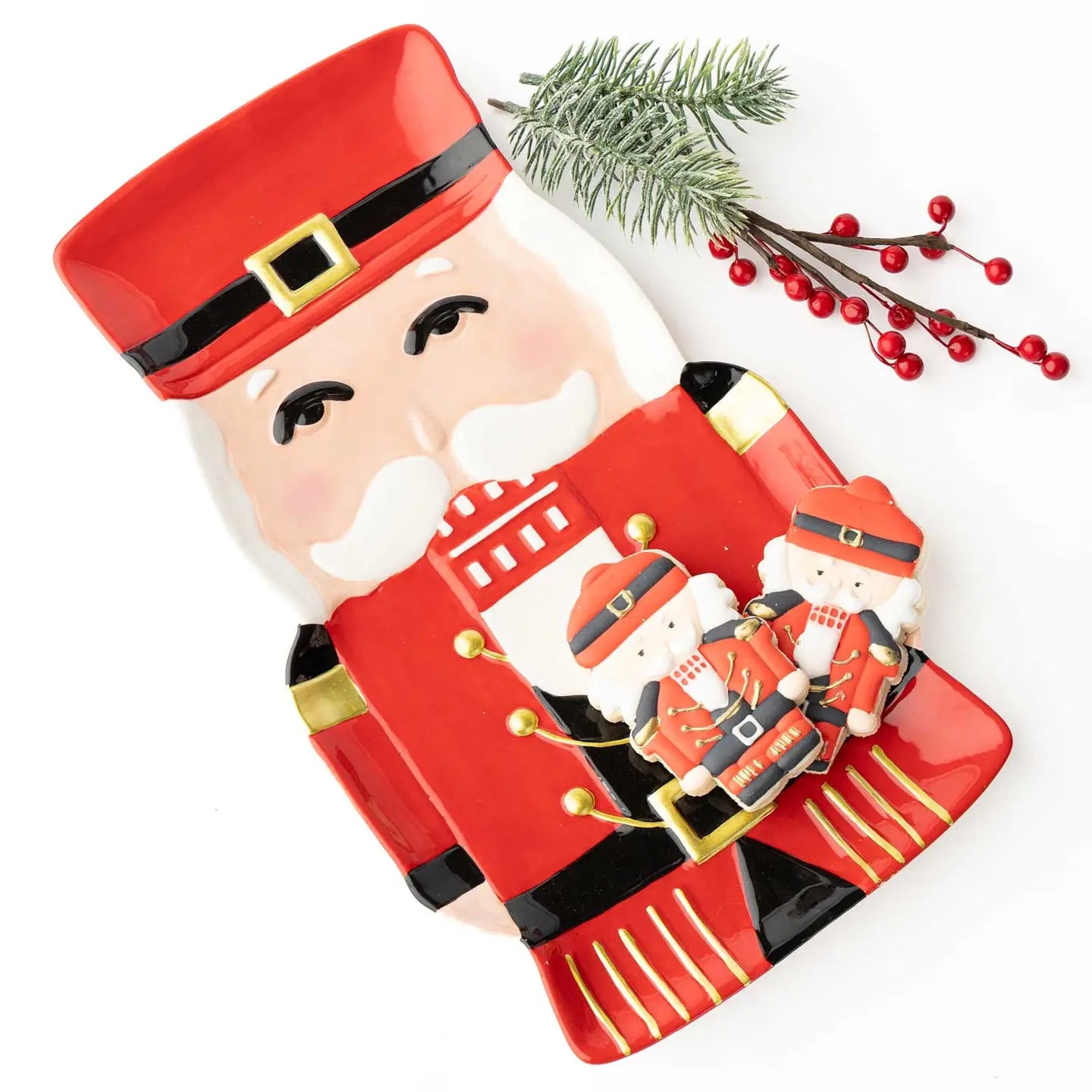 Large Nutcracker Platter (3 Colors)