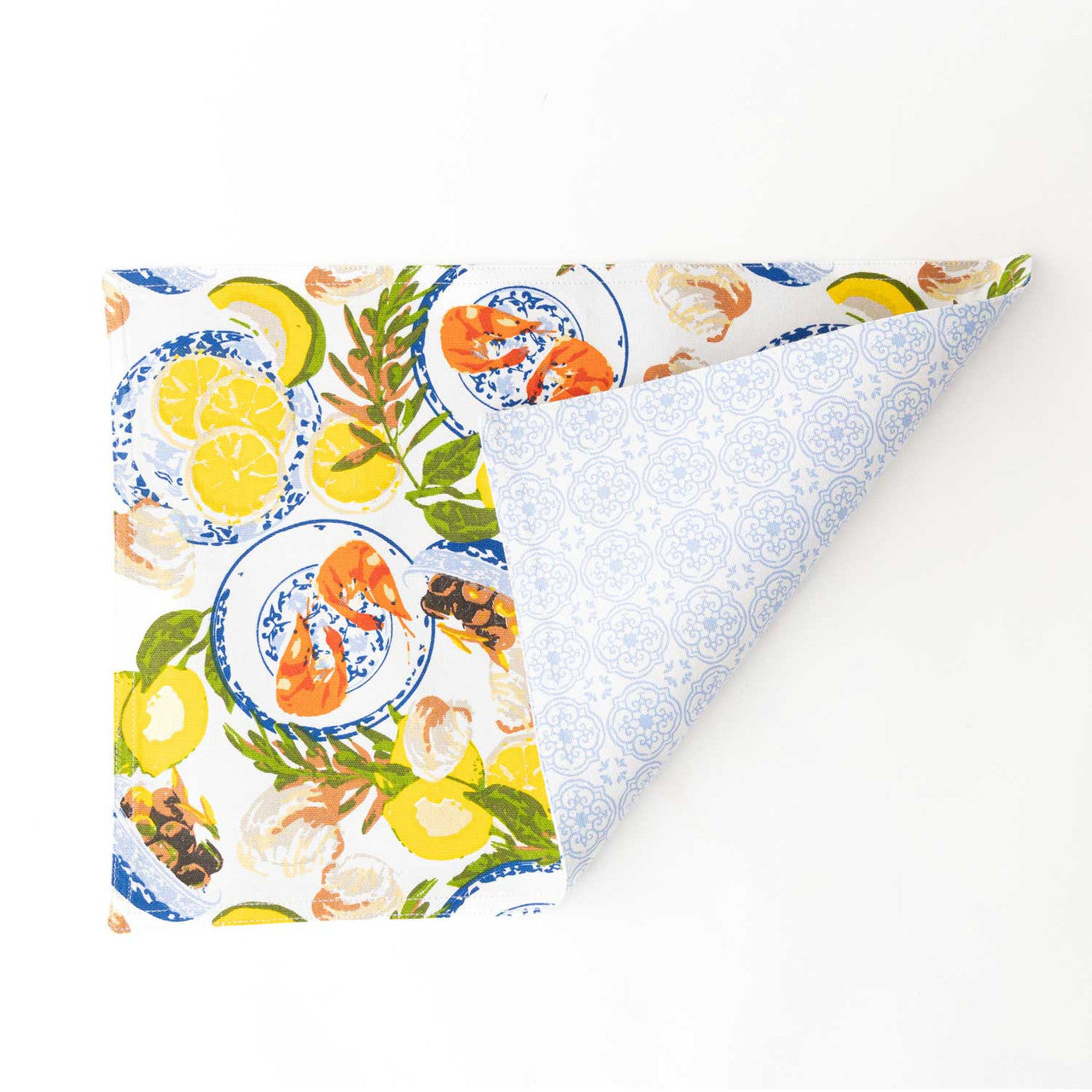 Lemon Santorini Tablescape