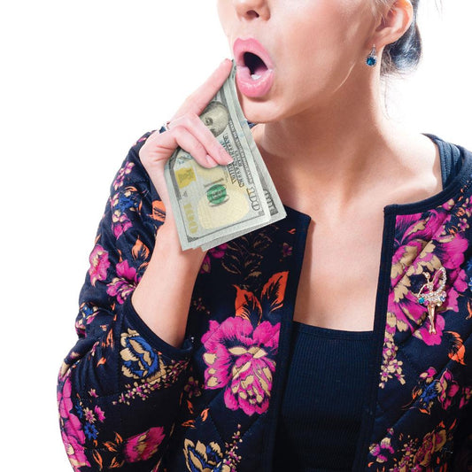 Put your money where your mouth is Napkin *arriving week of 10.27