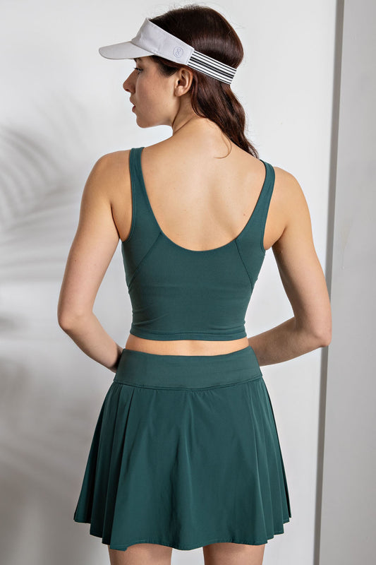 Active Pleat Tennis Skort