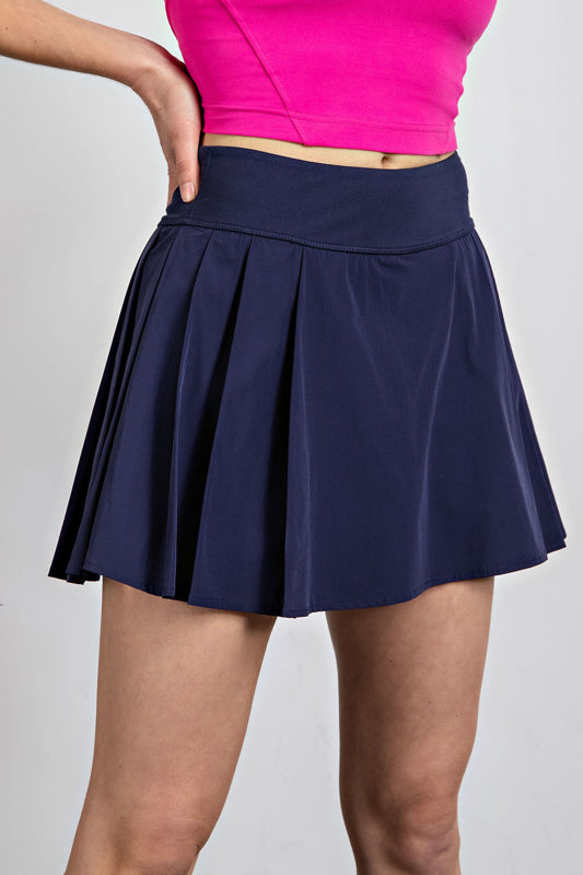 Active Pleat Tennis Skort