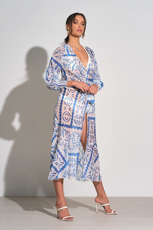 Blue Cabo Coverup