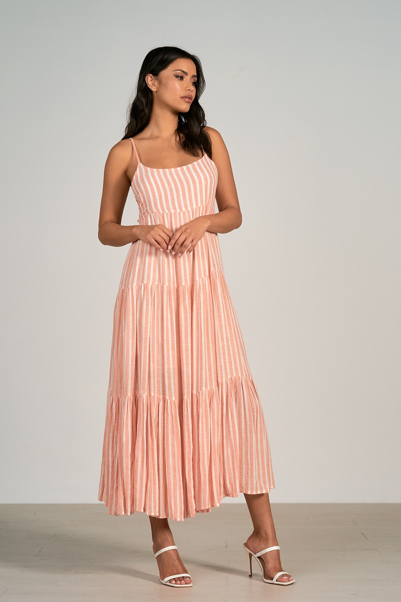 Coral Maxi Dress