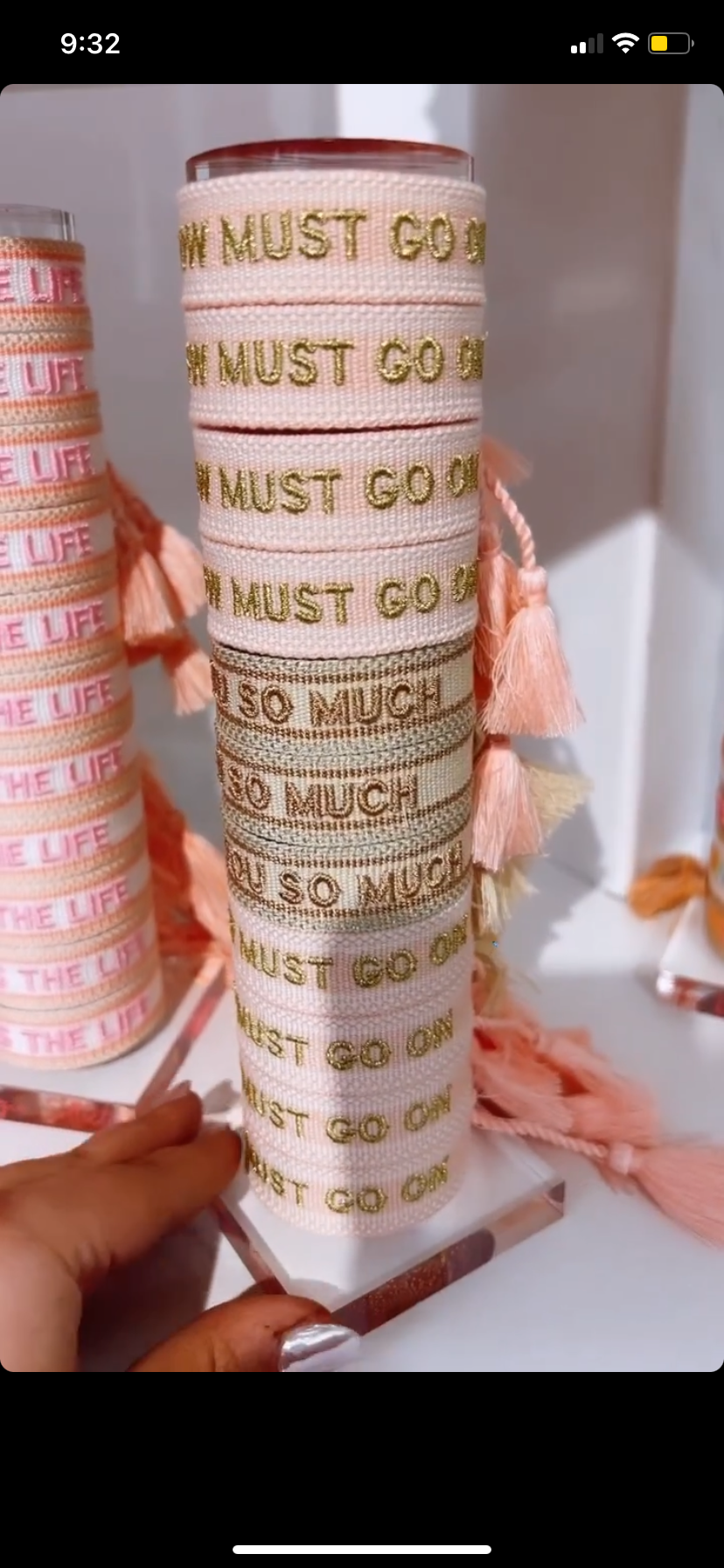 The Show Must Go On Bracelet