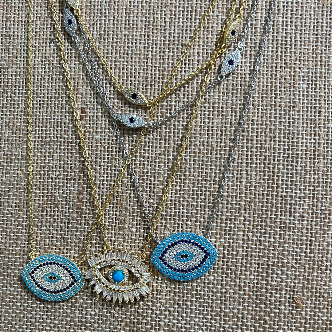 Layered Crystal Evil Eye