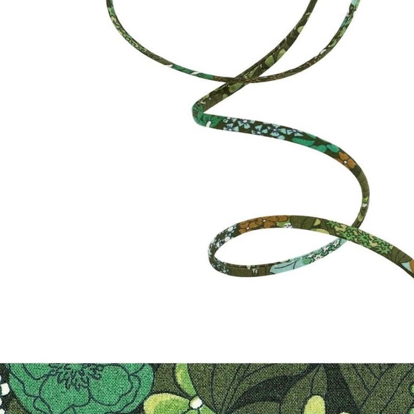 Gemstone Heart Liberty Print Necklace