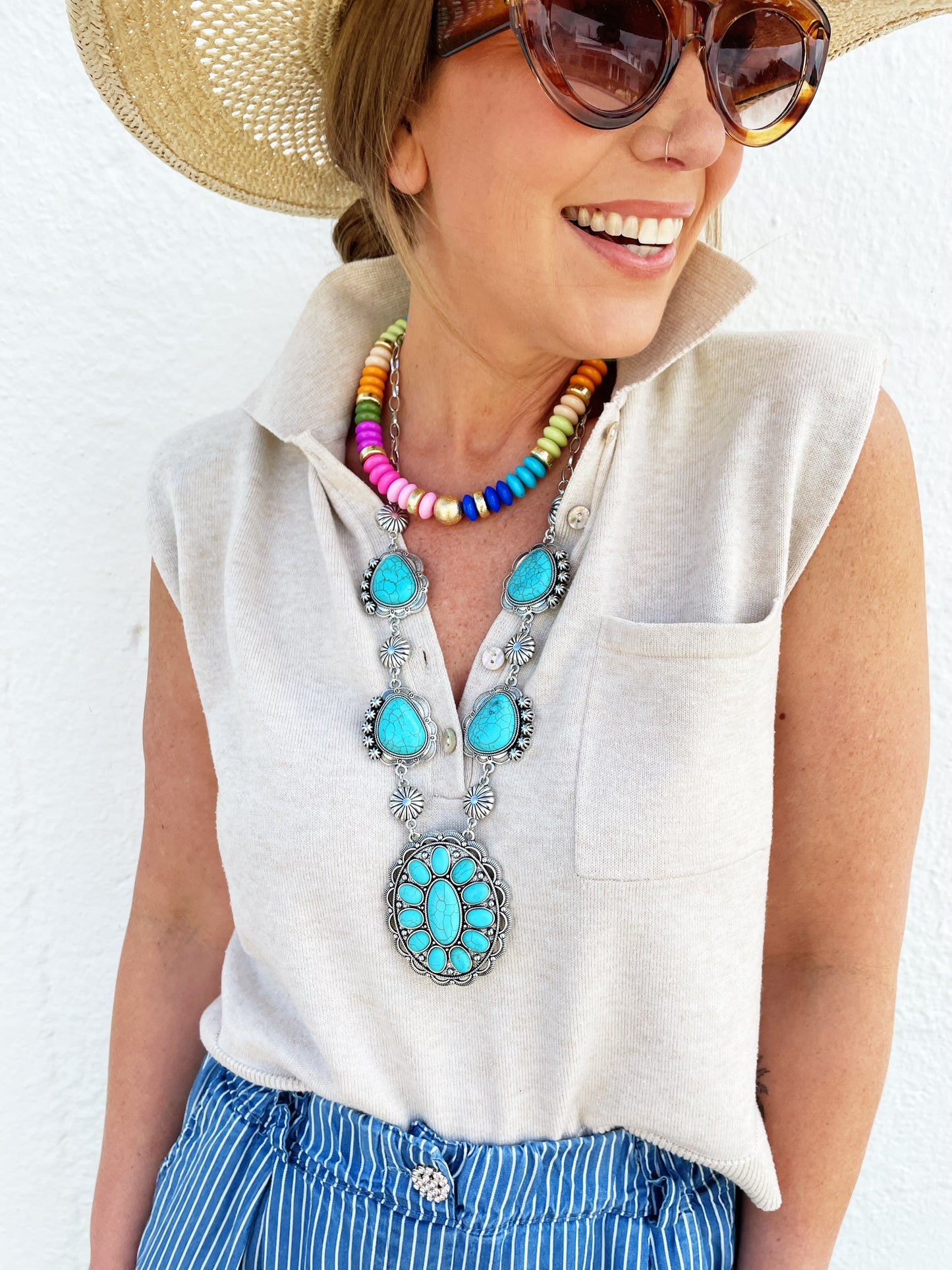 Taylor Turq Necklace