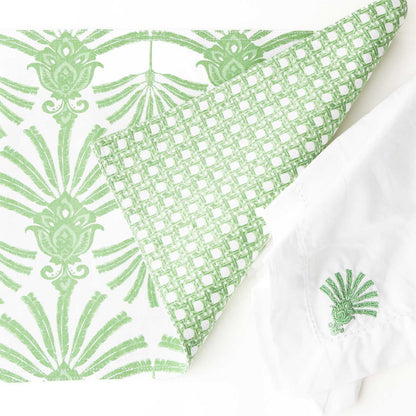 Palm Deco Tablescape