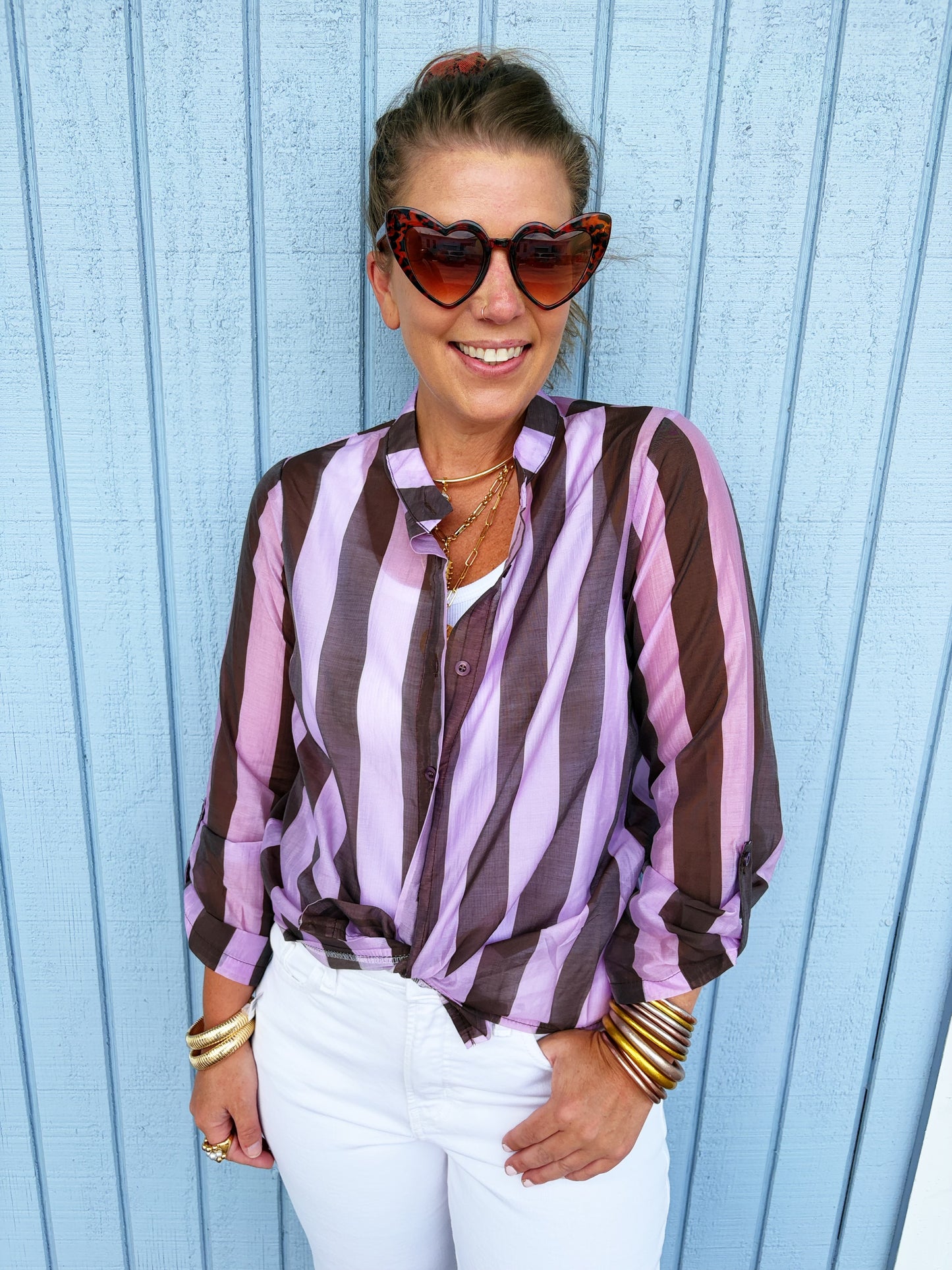 Tahani Top Purple