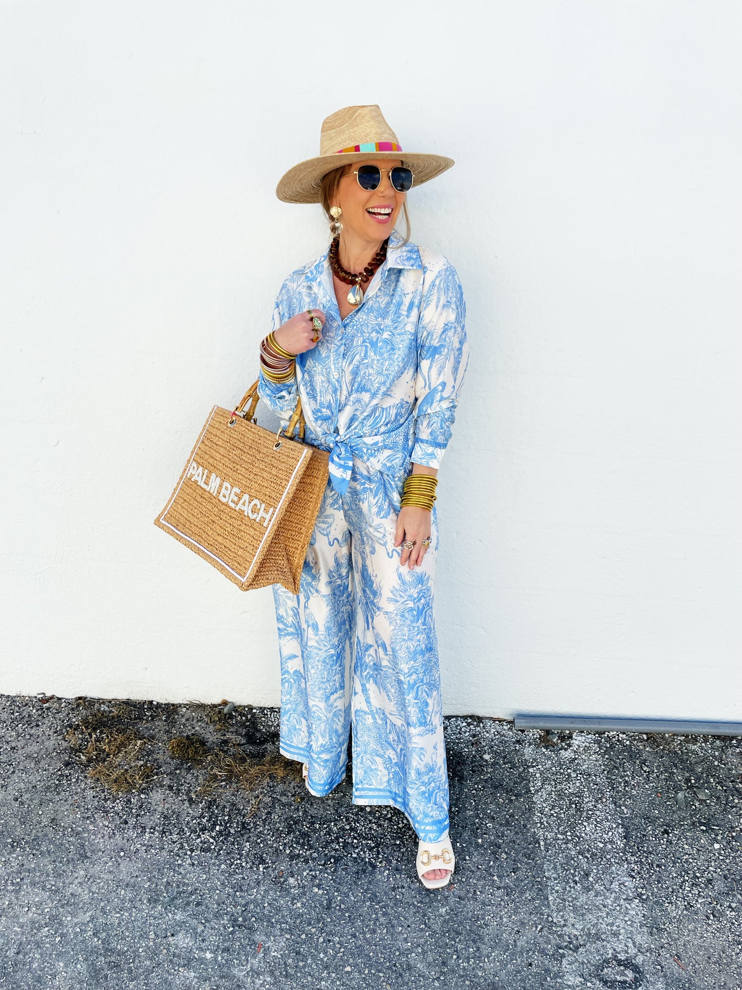 Olivia Set in Baby Blue