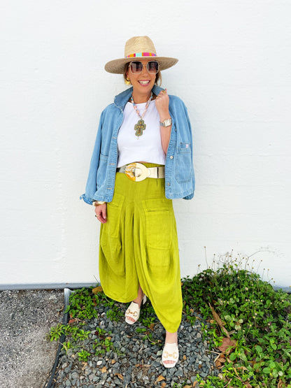 Pawley Skirt in Green