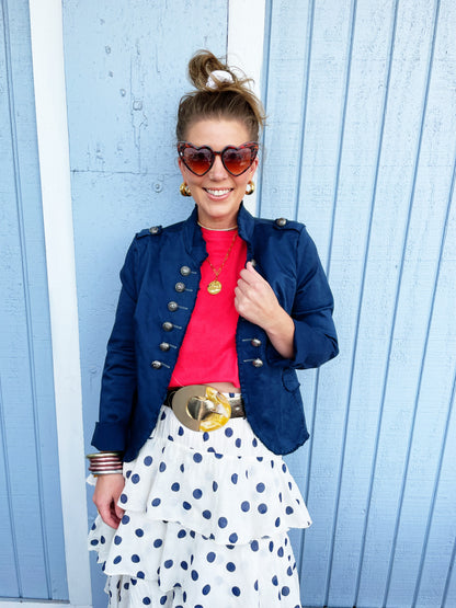 Avery Jacket in Navy