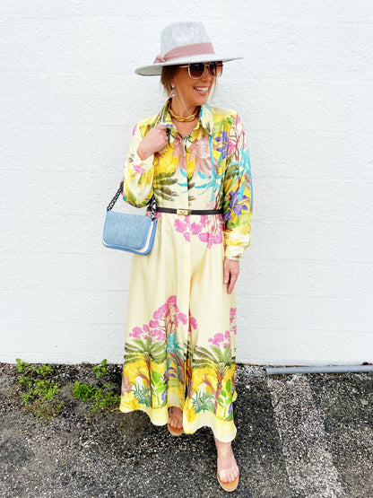 Presley Dress Yellow