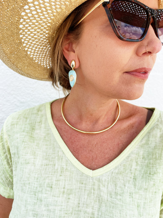 Cuff Necklace (No Charm Included)