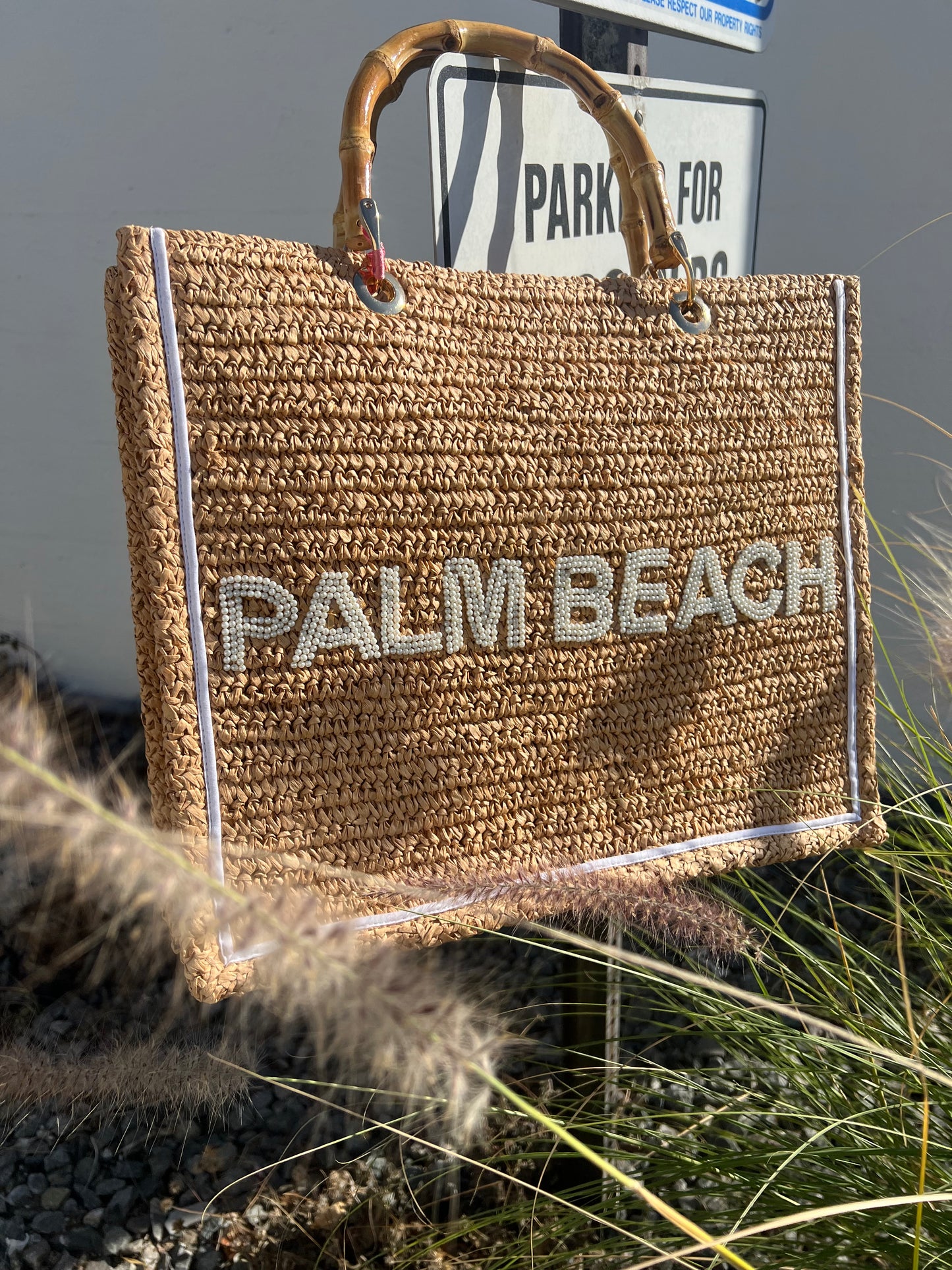 Palm Beach Tote (in stock) Sand