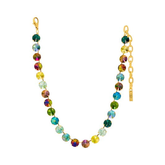 The Sofia Necklace in Green Mix PREORDER