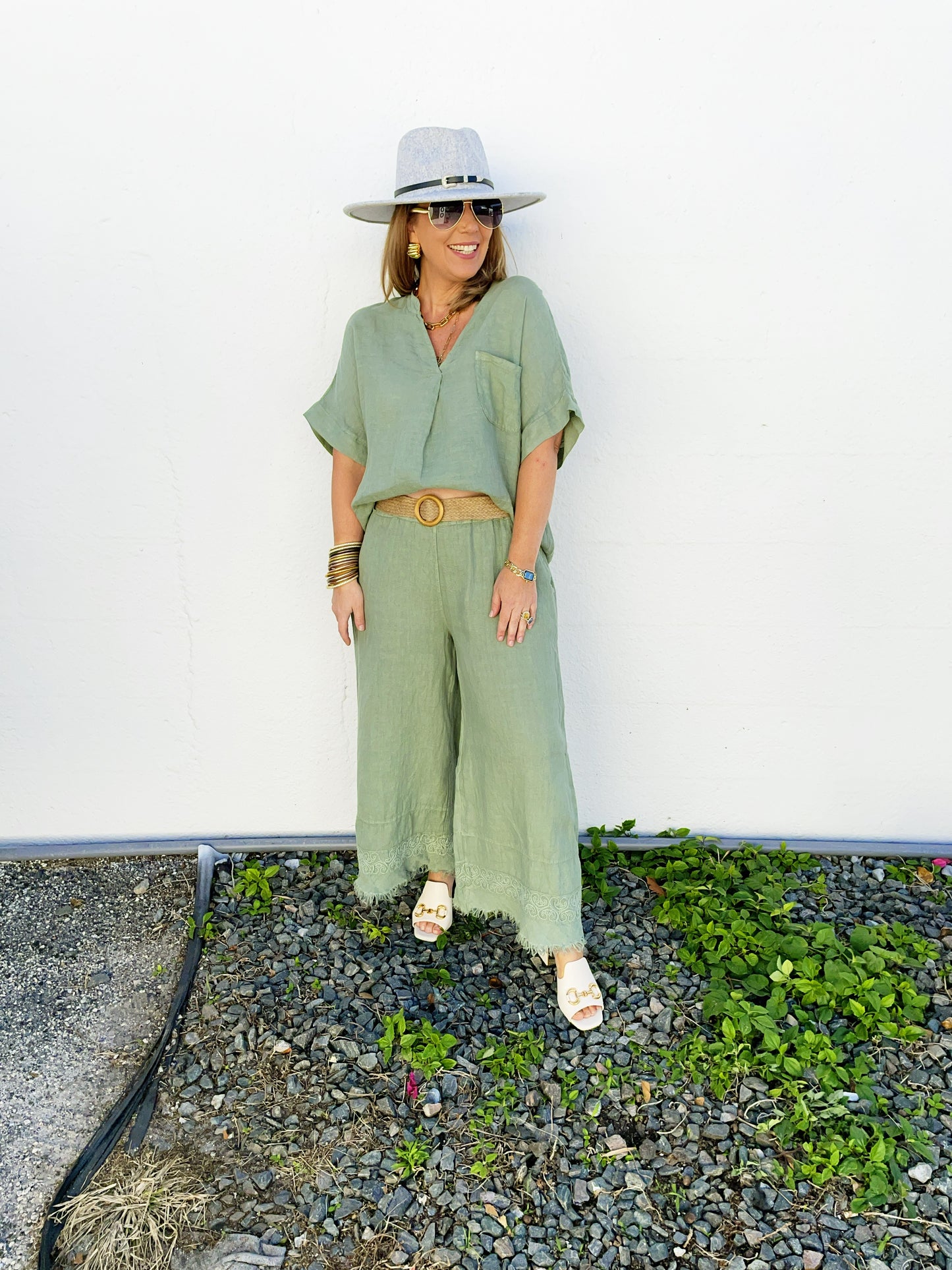 Luna Bottoms in Green