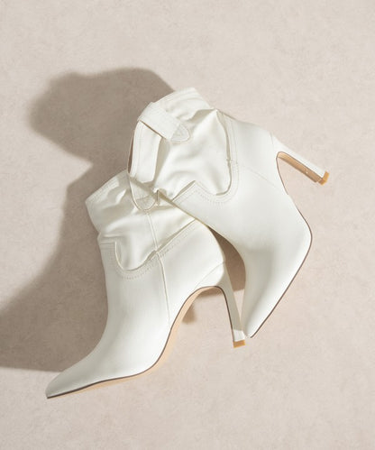 Kate - Slim Heel Booties