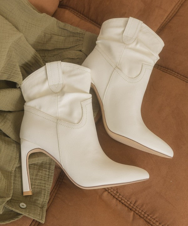 Kate - Slim Heel Booties