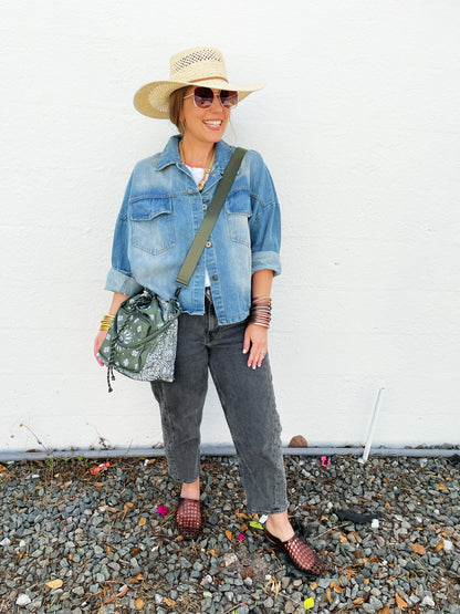 Hartley in Olive *FINAL SALE