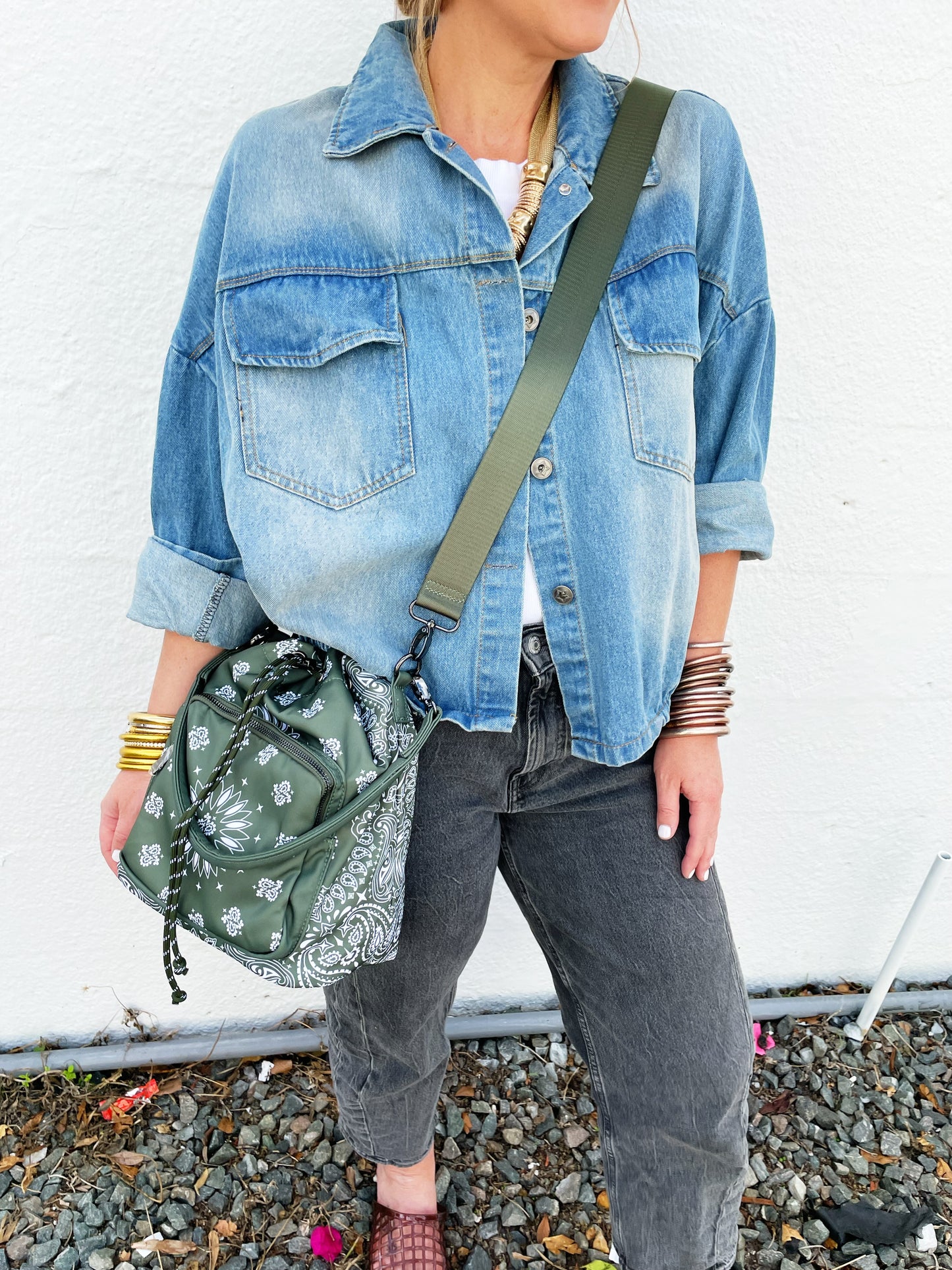 Hartley in Olive *FINAL SALE