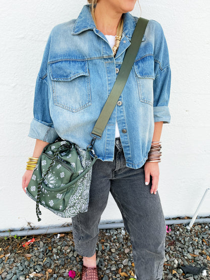Hartley in Olive *FINAL SALE
