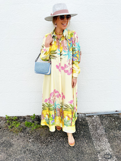 Presley Dress Yellow