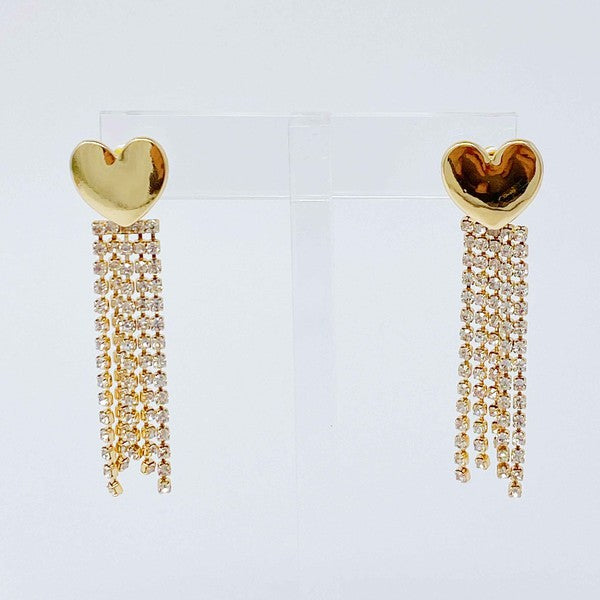 Heart Shine Stream Earrings