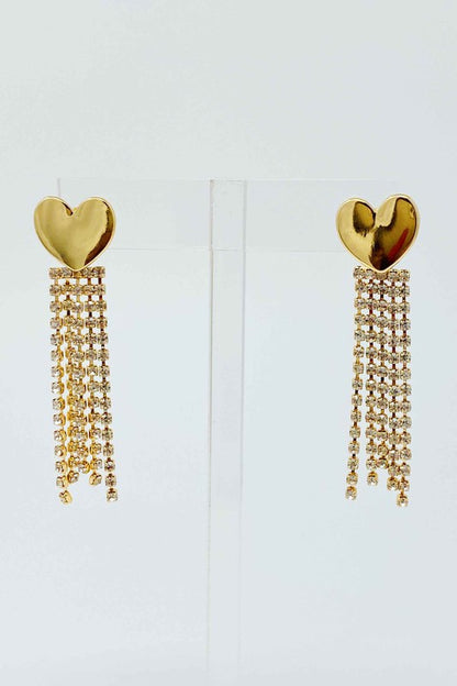 Heart Shine Stream Earrings