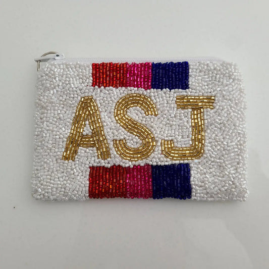 Create Your Own Coin Purse (Initials or Phrase) *Custom Order