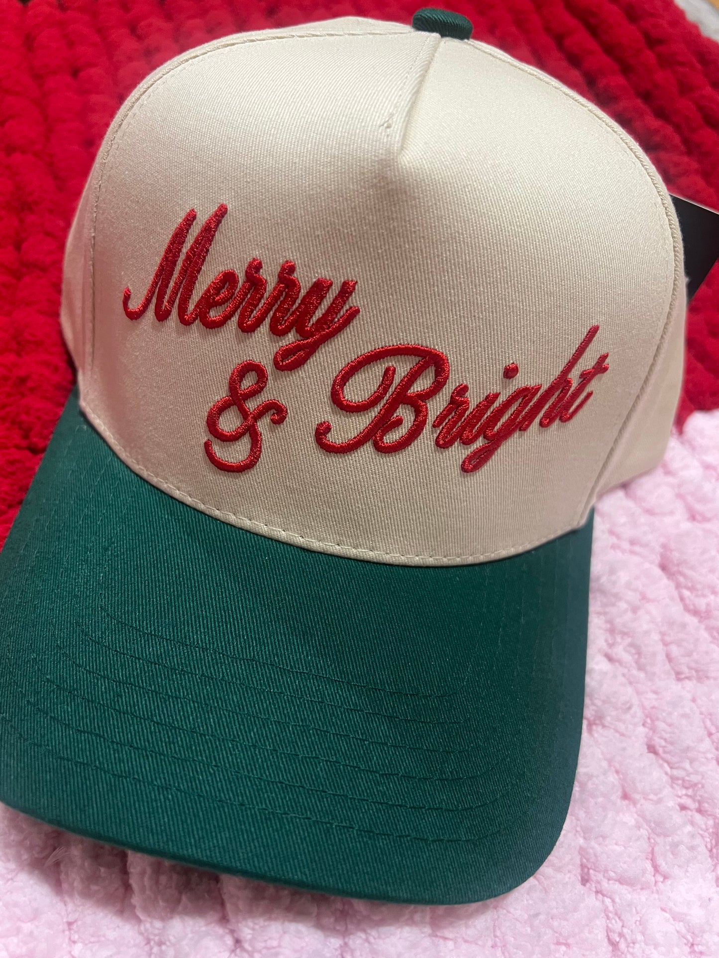 Merry & Bright Hat (2 colors)