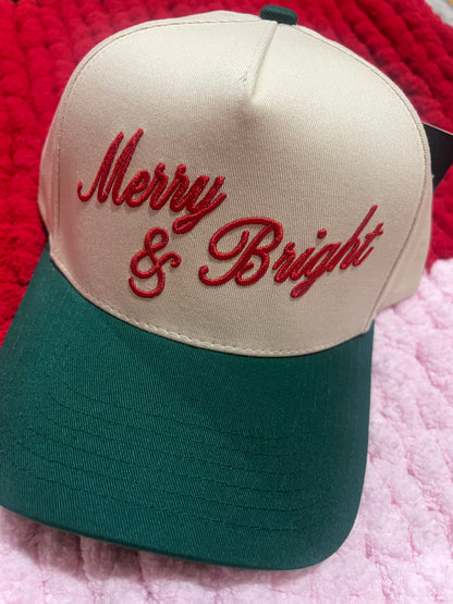 Merry & Bright Hat (2 colors)