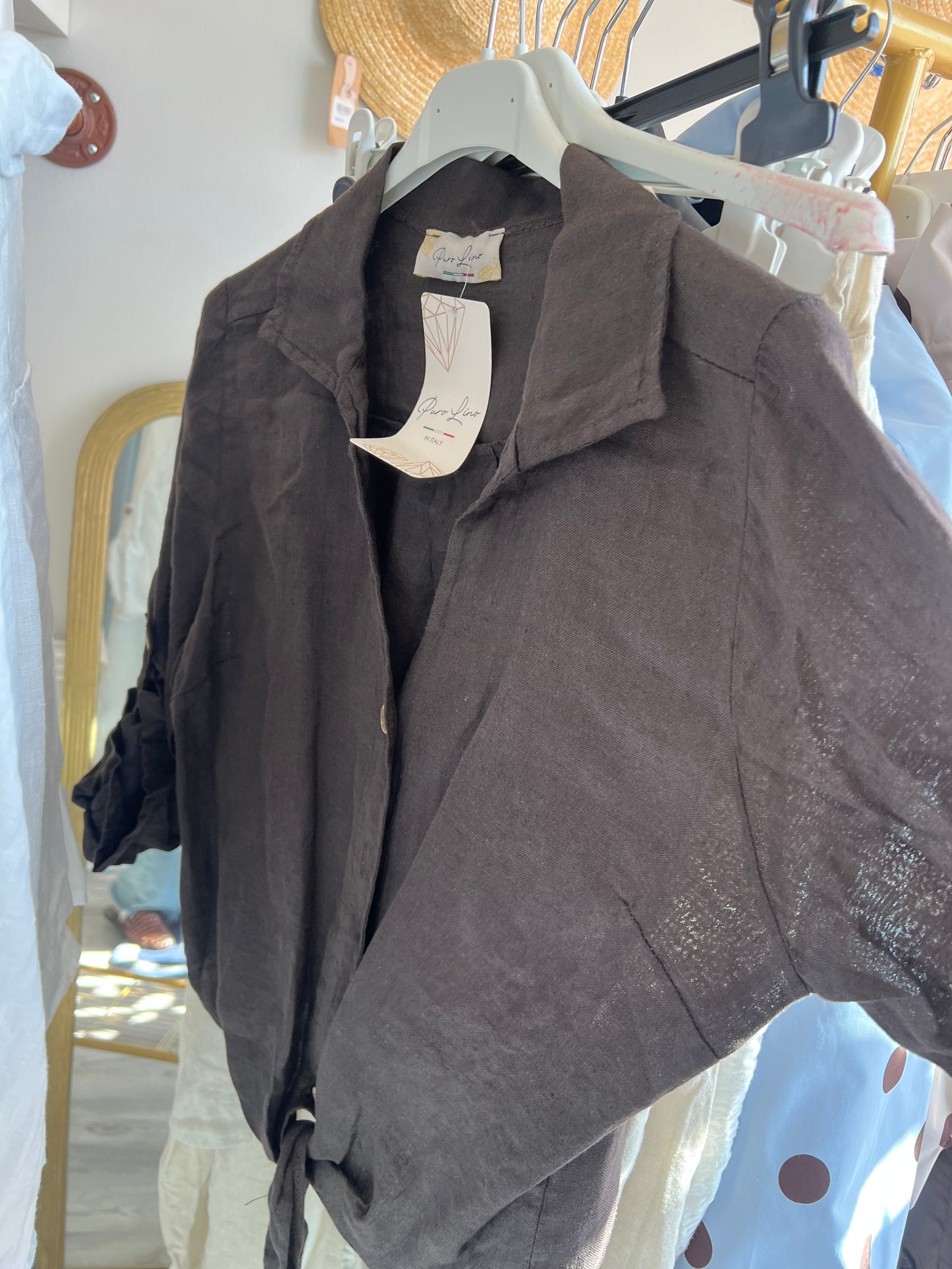 Nadia Top (2 colors) (or add your monogram)