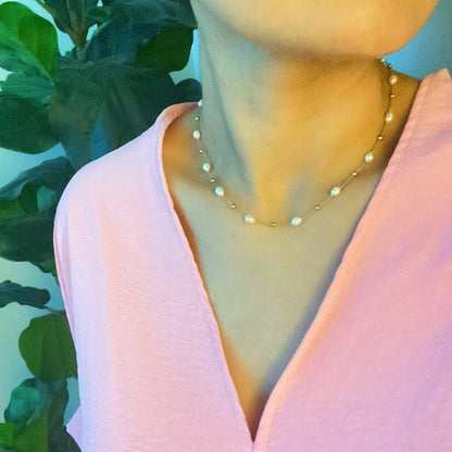 Ashley Freshwater pearl Necklace