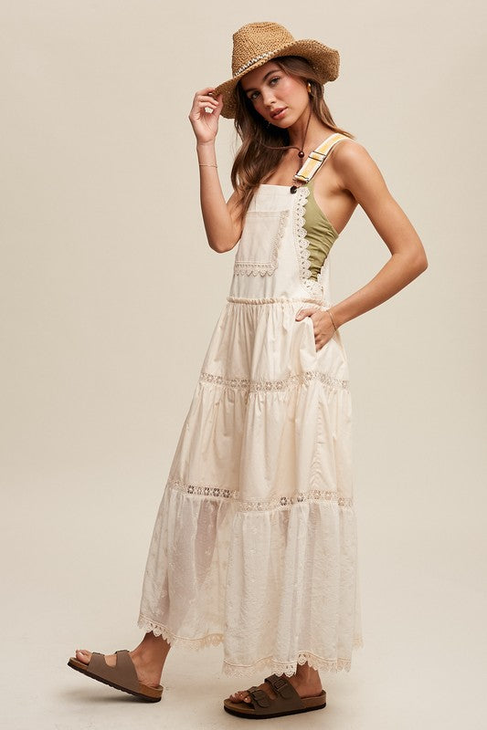 Lace Romantic Overall Dress