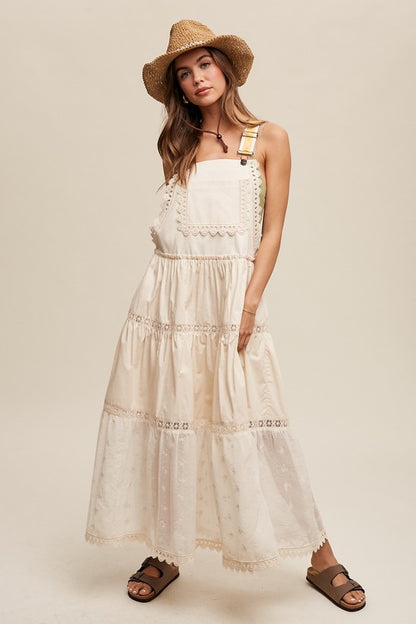 Lace Romantic Overall Dress