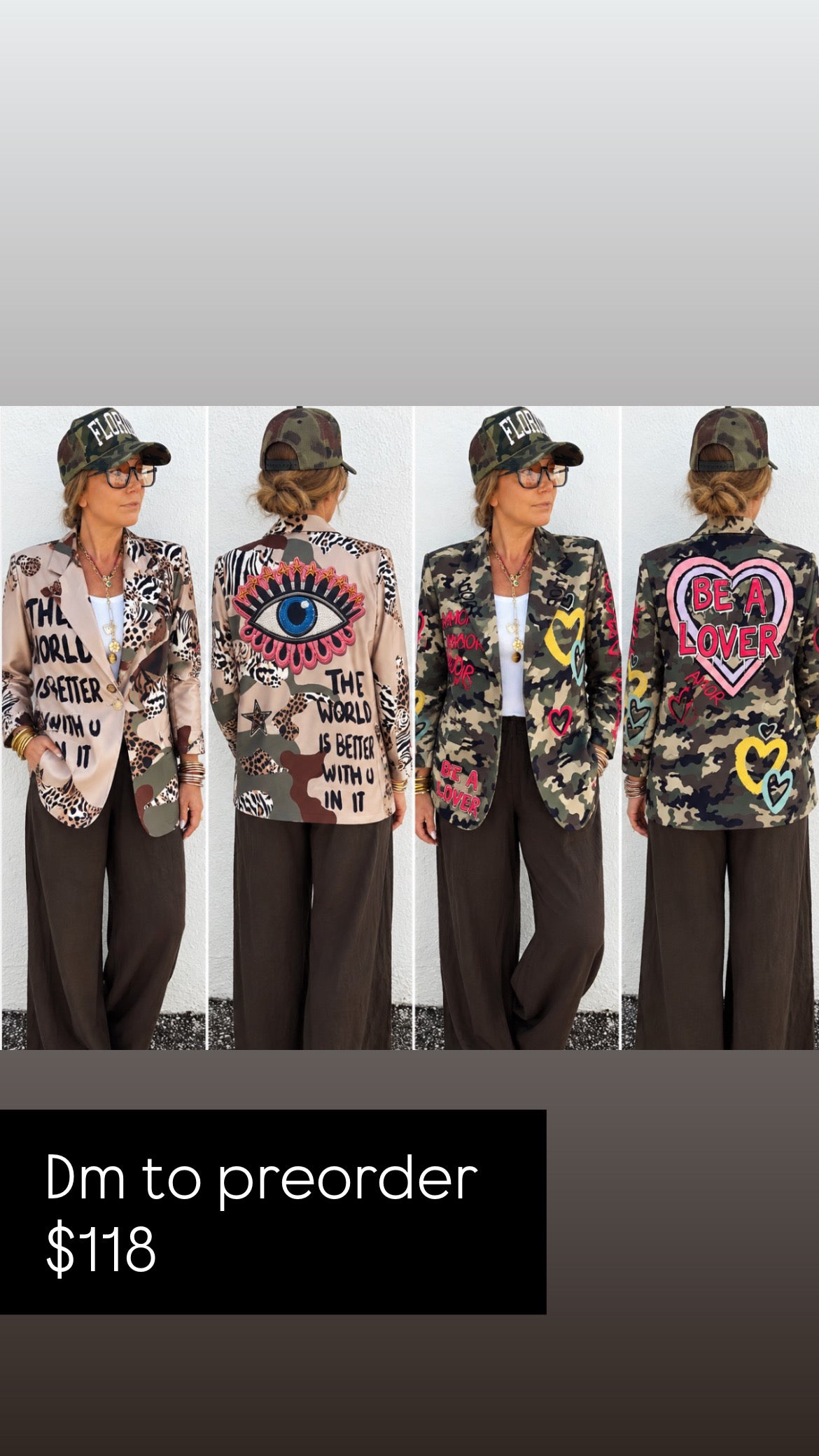 Colbee Blazer (evil eye camo)