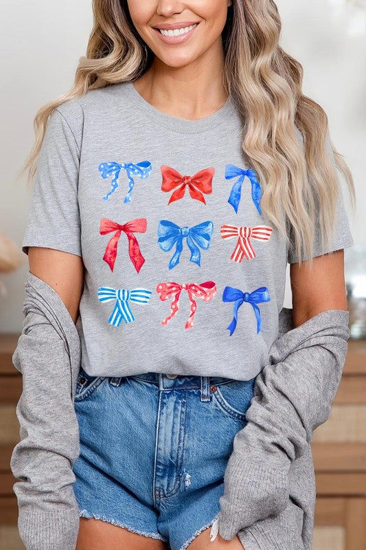 Coquette 4th Of July America Graphic T Shirts