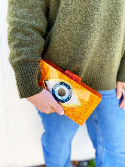 Camy Clutch Orange