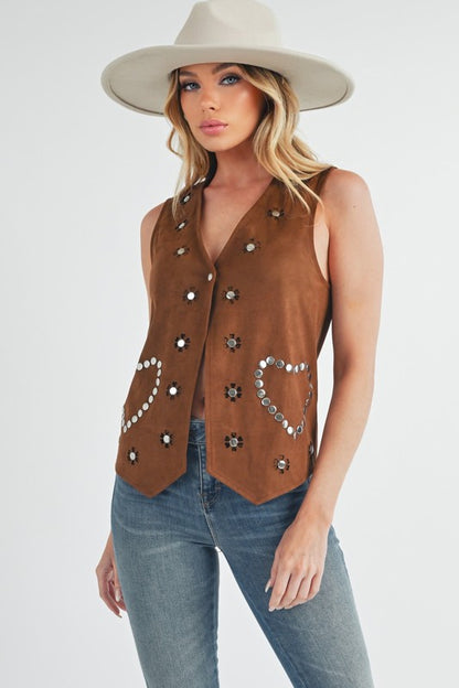 Western Love Vest *Multiple Colors